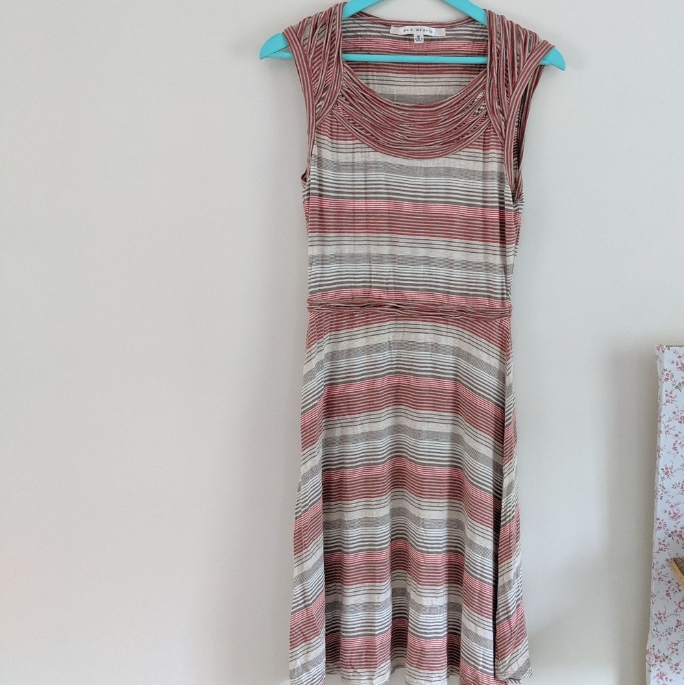 Striped Midi Dress